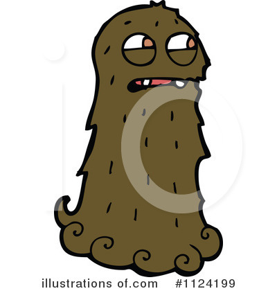 Royalty-Free (RF) Hairy Clipart Illustration by lineartestpilot - Stock Sample #1124199