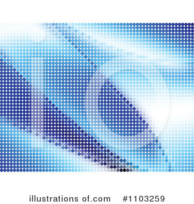 Halftone Background Clipart #1103259 by Andrei Marincas