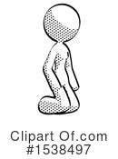 Halftone Design Mascot Clipart #1538497 by Leo Blanchette