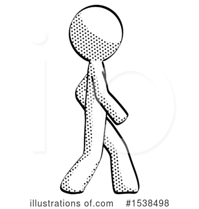 Royalty-Free (RF) Halftone Design Mascot Clipart Illustration by Leo Blanchette - Stock Sample #1538498