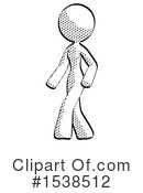 Halftone Design Mascot Clipart #1538512 by Leo Blanchette