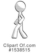 Halftone Design Mascot Clipart #1538515 by Leo Blanchette