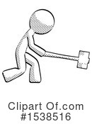 Halftone Design Mascot Clipart #1538516 by Leo Blanchette