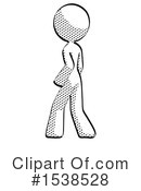 Halftone Design Mascot Clipart #1538528 by Leo Blanchette