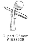 Halftone Design Mascot Clipart #1538529 by Leo Blanchette