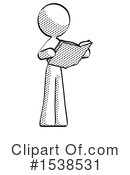 Halftone Design Mascot Clipart #1538531 by Leo Blanchette