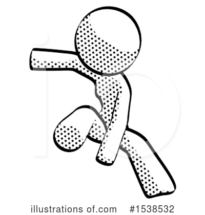 Royalty-Free (RF) Halftone Design Mascot Clipart Illustration by Leo Blanchette - Stock Sample #1538532