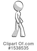 Halftone Design Mascot Clipart #1538535 by Leo Blanchette