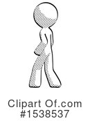 Halftone Design Mascot Clipart #1538537 by Leo Blanchette