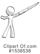 Halftone Design Mascot Clipart #1538538 by Leo Blanchette