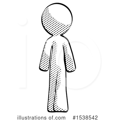 Royalty-Free (RF) Halftone Design Mascot Clipart Illustration by Leo Blanchette - Stock Sample #1538542