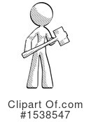 Halftone Design Mascot Clipart #1538547 by Leo Blanchette