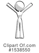 Halftone Design Mascot Clipart #1538550 by Leo Blanchette