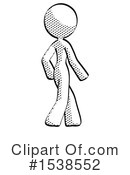 Halftone Design Mascot Clipart #1538552 by Leo Blanchette