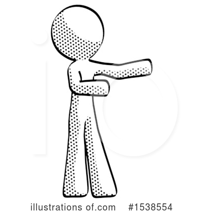 Royalty-Free (RF) Halftone Design Mascot Clipart Illustration by Leo Blanchette - Stock Sample #1538554