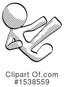 Halftone Design Mascot Clipart #1538559 by Leo Blanchette