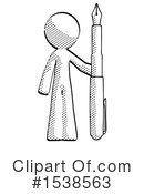Halftone Design Mascot Clipart #1538563 by Leo Blanchette
