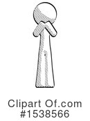 Halftone Design Mascot Clipart #1538566 by Leo Blanchette