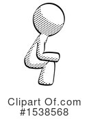 Halftone Design Mascot Clipart #1538568 by Leo Blanchette