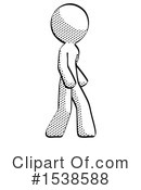 Halftone Design Mascot Clipart #1538588 by Leo Blanchette