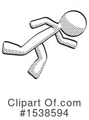 Halftone Design Mascot Clipart #1538594 by Leo Blanchette