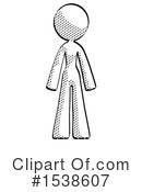Halftone Design Mascot Clipart #1538607 by Leo Blanchette