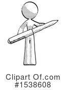Halftone Design Mascot Clipart #1538608 by Leo Blanchette