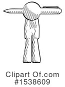 Halftone Design Mascot Clipart #1538609 by Leo Blanchette