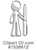 Halftone Design Mascot Clipart #1538612 by Leo Blanchette