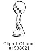 Halftone Design Mascot Clipart #1538621 by Leo Blanchette