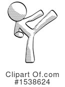 Halftone Design Mascot Clipart #1538624 by Leo Blanchette