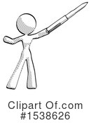 Halftone Design Mascot Clipart #1538626 by Leo Blanchette