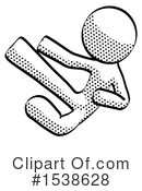 Halftone Design Mascot Clipart #1538628 by Leo Blanchette