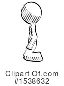 Halftone Design Mascot Clipart #1538632 by Leo Blanchette