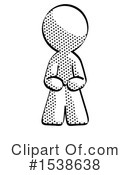 Halftone Design Mascot Clipart #1538638 by Leo Blanchette