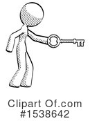 Halftone Design Mascot Clipart #1538642 by Leo Blanchette
