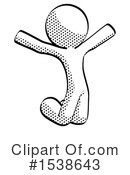 Halftone Design Mascot Clipart #1538643 by Leo Blanchette