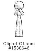 Halftone Design Mascot Clipart #1538646 by Leo Blanchette