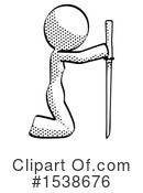 Halftone Design Mascot Clipart #1538676 by Leo Blanchette