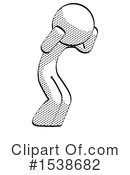 Halftone Design Mascot Clipart #1538682 by Leo Blanchette
