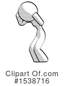 Halftone Design Mascot Clipart #1538716 by Leo Blanchette