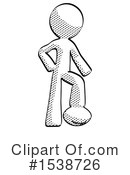 Halftone Design Mascot Clipart #1538726 by Leo Blanchette