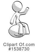 Halftone Design Mascot Clipart #1538730 by Leo Blanchette