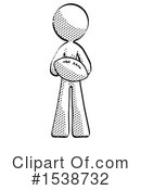 Halftone Design Mascot Clipart #1538732 by Leo Blanchette