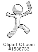 Halftone Design Mascot Clipart #1538733 by Leo Blanchette