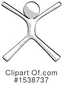 Halftone Design Mascot Clipart #1538737 by Leo Blanchette