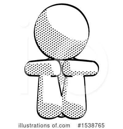 Royalty-Free (RF) Halftone Design Mascot Clipart Illustration by Leo Blanchette - Stock Sample #1538765