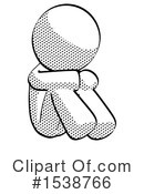 Halftone Design Mascot Clipart #1538766 by Leo Blanchette