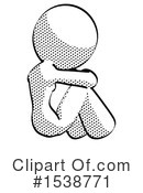 Halftone Design Mascot Clipart #1538771 by Leo Blanchette