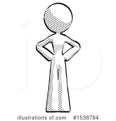 Royalty-Free (RF) Halftone Design Mascot Clipart Illustration by Leo Blanchette - Stock Sample #1538784